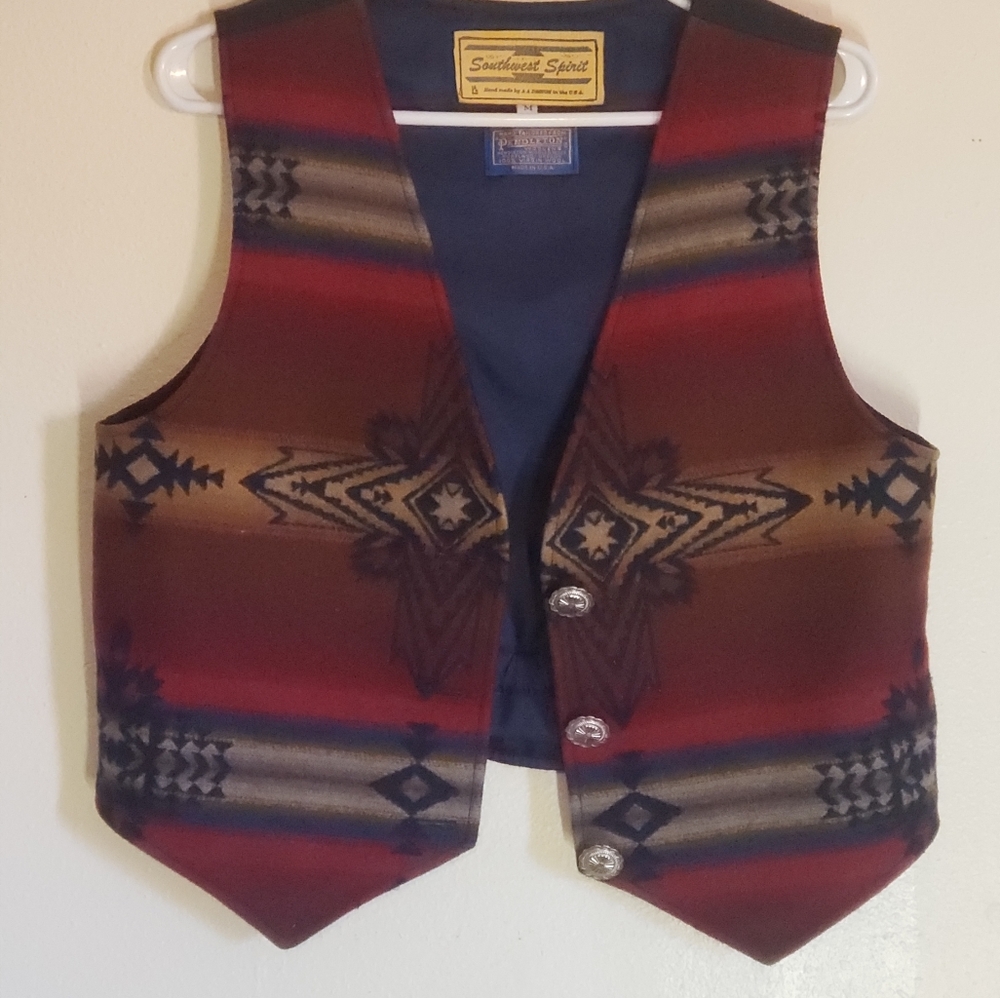 Pendleton Southwestern Wool Vest